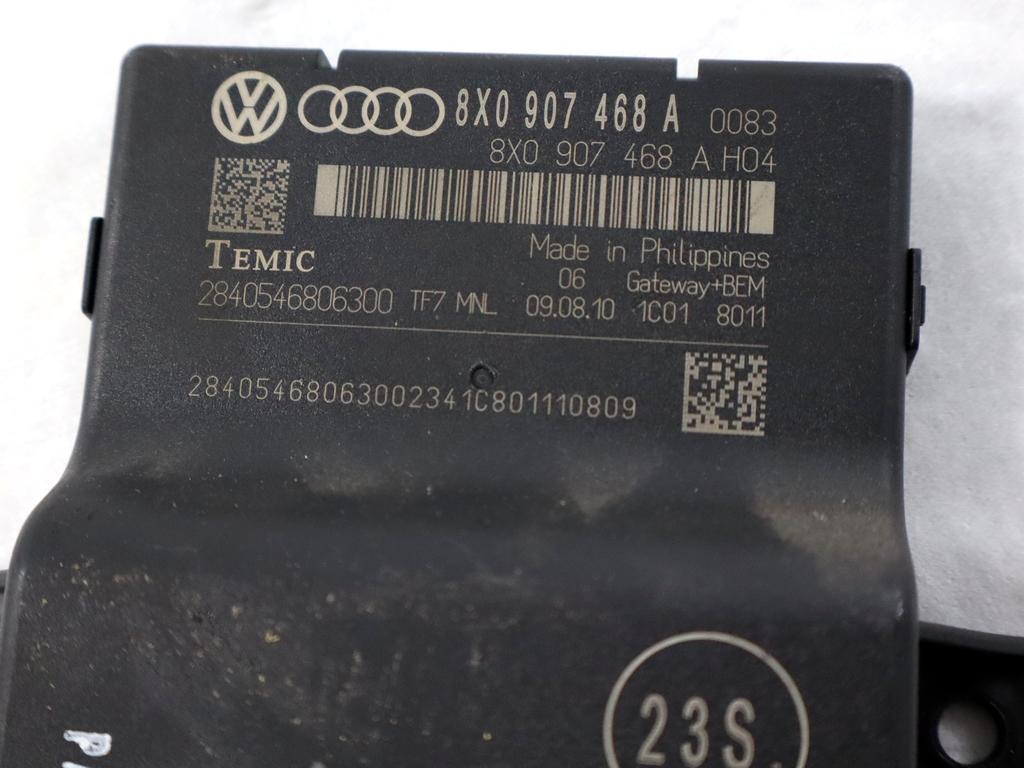 8X0907468A CENTRALINA GATEWAY AUDI A1 1.4 B 90KW AUT 3P (2011) RICAMBIO USATO