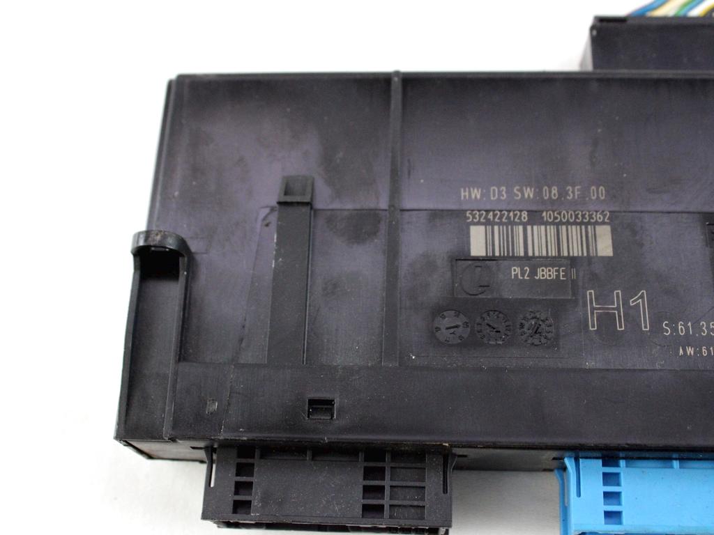 61359187536 CENTRALINA BODY COMPUTER BMW SERIE 3 E90 R 318 I  2.0 B 105KW AUT 4P (2008) RICAMBIO USATO