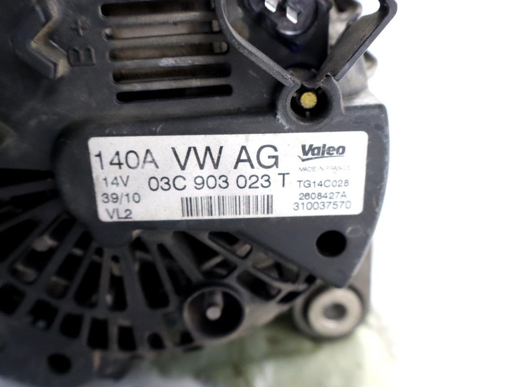 03C903023T ALTERNATORE AUDI A1 1.4 B 90KW AUT 3P (2011) RICAMBIO USATO