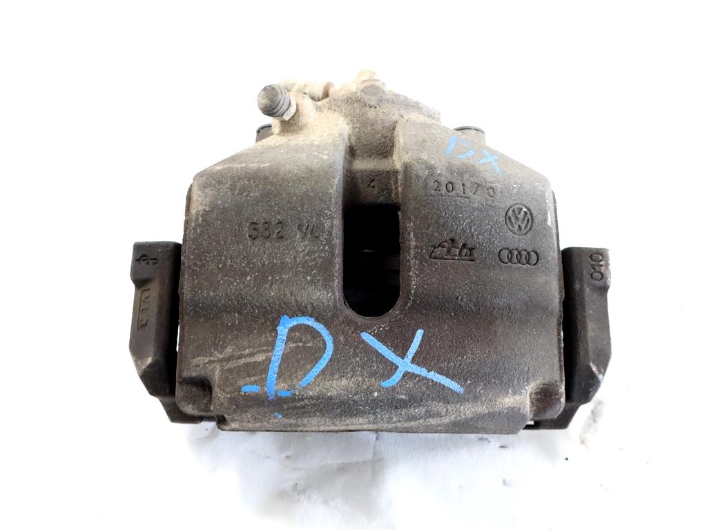 1K0615124E PINZA FRENO ANTERIORE DESTRA AUDI A1 1.4 B 90KW AUT 3P (2011) RICAMBIO USATO