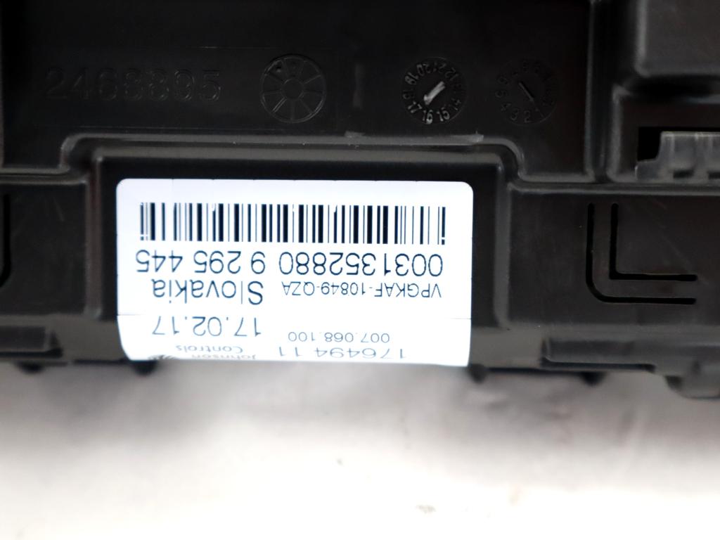 9295445 QUADRO STRUMENTI CONTACHILOMETRI BMW X1 F48 18D 2.0 D 4X4 110KW AUT 5P (2017) RICAMBIO USATO