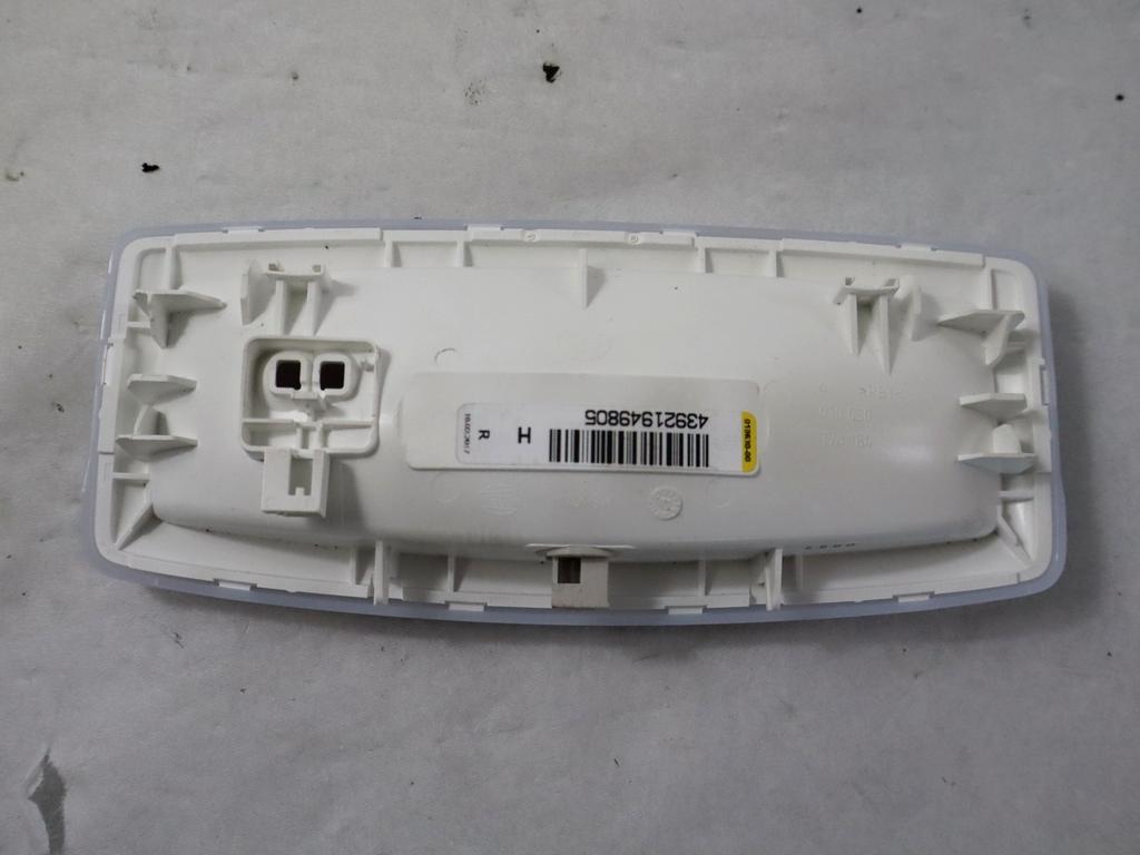 43921949805 PLAFONIERA LUCE INTERNA ABITACOLO BMW X1 F48 18D 2.0 D 4X4 110KW AUT 5P (2017) RICAMBIO USATO