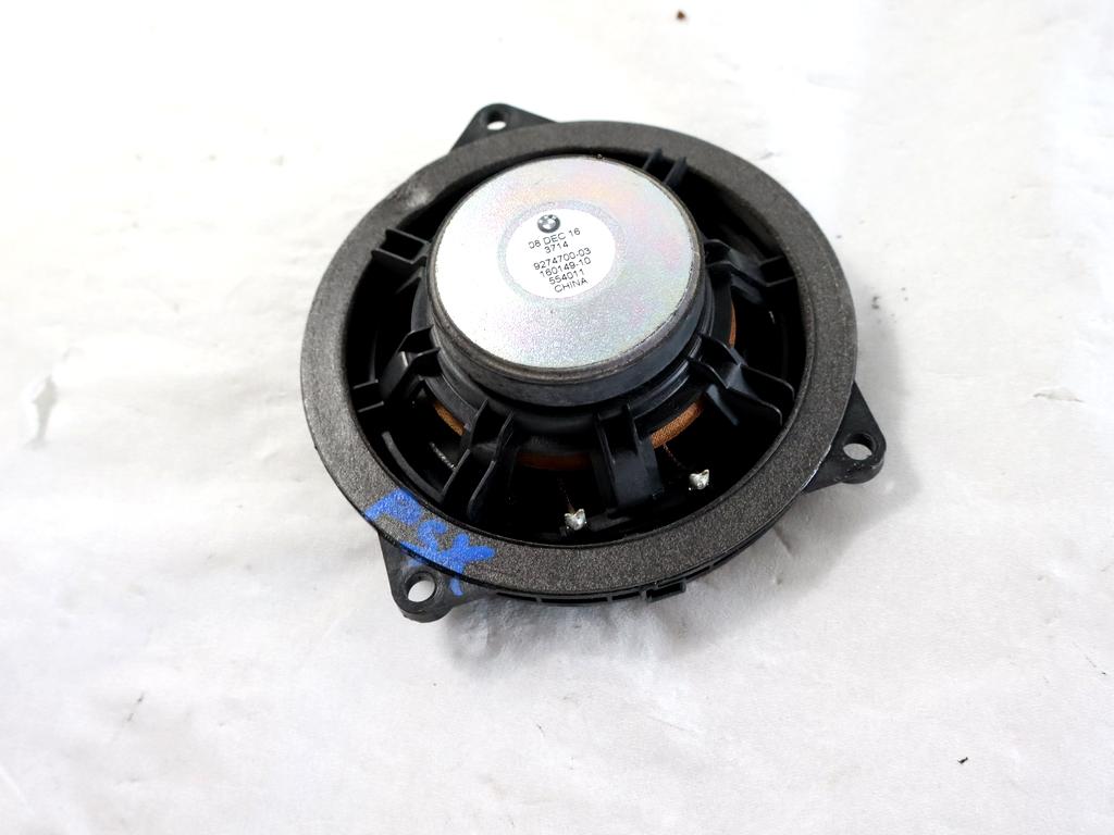 9274700 CASSA ALTOPARLANTE PORTA BMW X1 F48 18D 2.0 D 4X4 110KW AUT 5P (2017) RICAMBIO USATO