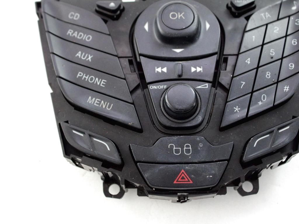 8A6T-18K811-BE GRUPPO DI COMANDO AUTORADIO FORD FIESTA 1.6 D 66KW 5M 3P (2010) RICAMBIO USATO