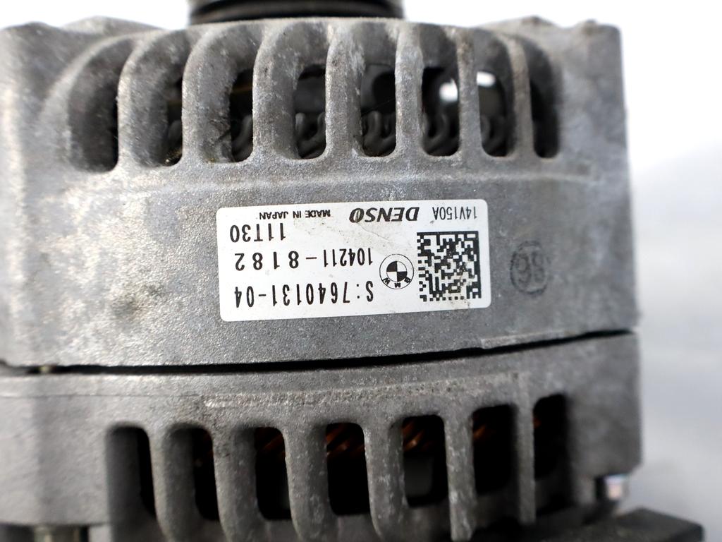 7640131 ALTERNATORE BMW X1 F48 18D 2.0 D 4X4 110KW AUT 5P (2017) RICAMBIO USATO