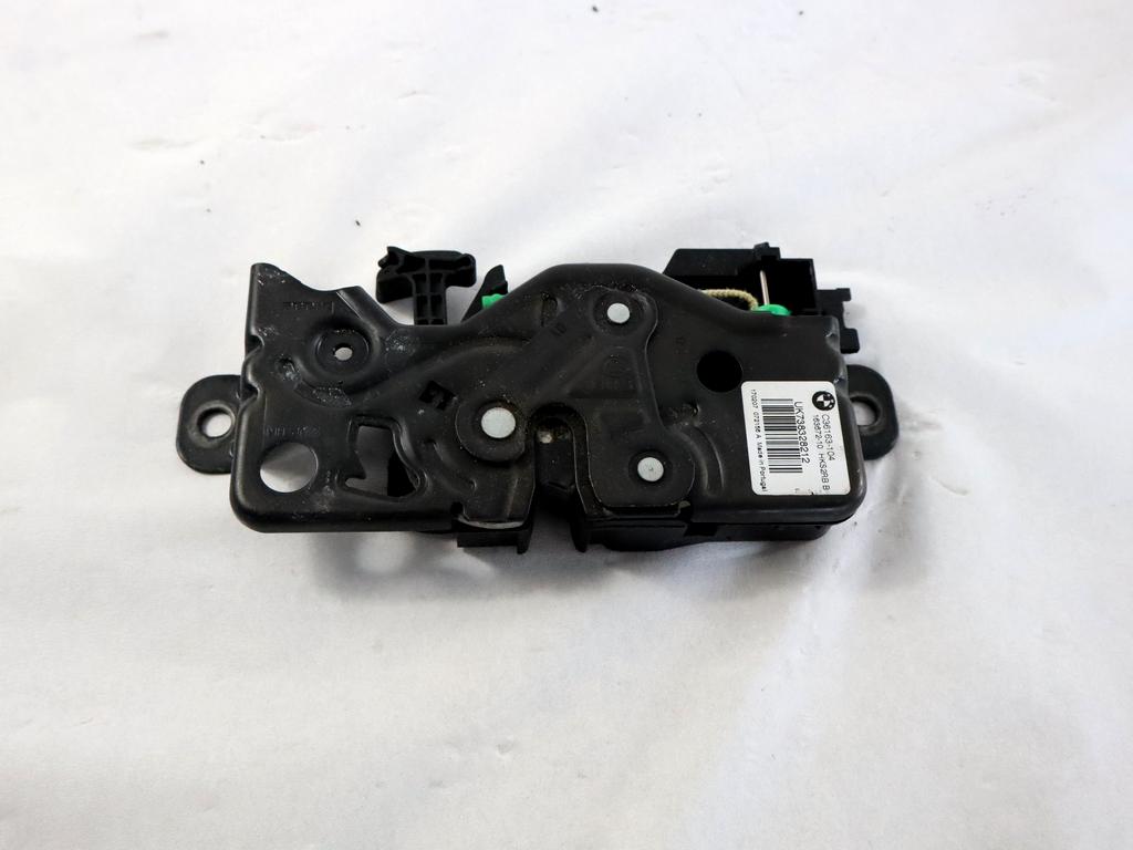 51247357112 CHIUSURA SERRATURA PORTELLONE COFANO POSTERIORE BAULE BMW X1 F48 18D 2.0 D 4X4 110KW AUT 5P (2017) RICAMBIO USATO