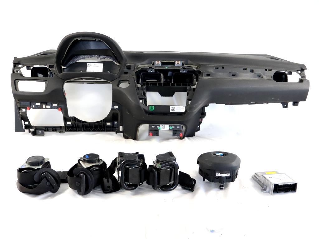 65776842255 KIT AIRBAG BMW X1 F48 18D 2.0 D 4X4 110KW AUT 5P (2017) RICAMBIO USATO CON CENTRALINA AIRBAG PRETENSIONATORI CINTURE DI SICUREZZA, AIRBAG PASSEGGERO, AIRBAG VOLANTE 7401713 7401713 7425072 7425071