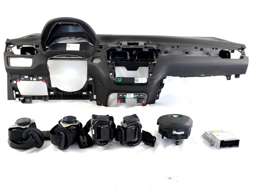 65776842255 KIT AIRBAG BMW X1 F48 18D 2.0 D 4X4 110KW AUT 5P (2017) RICAMBIO USATO CON CENTRALINA AIRBAG PRETENSIONATORI CINTURE DI SICUREZZA, AIRBAG PASSEGGERO, AIRBAG VOLANTE 7401713 7401713 7425072 7425071