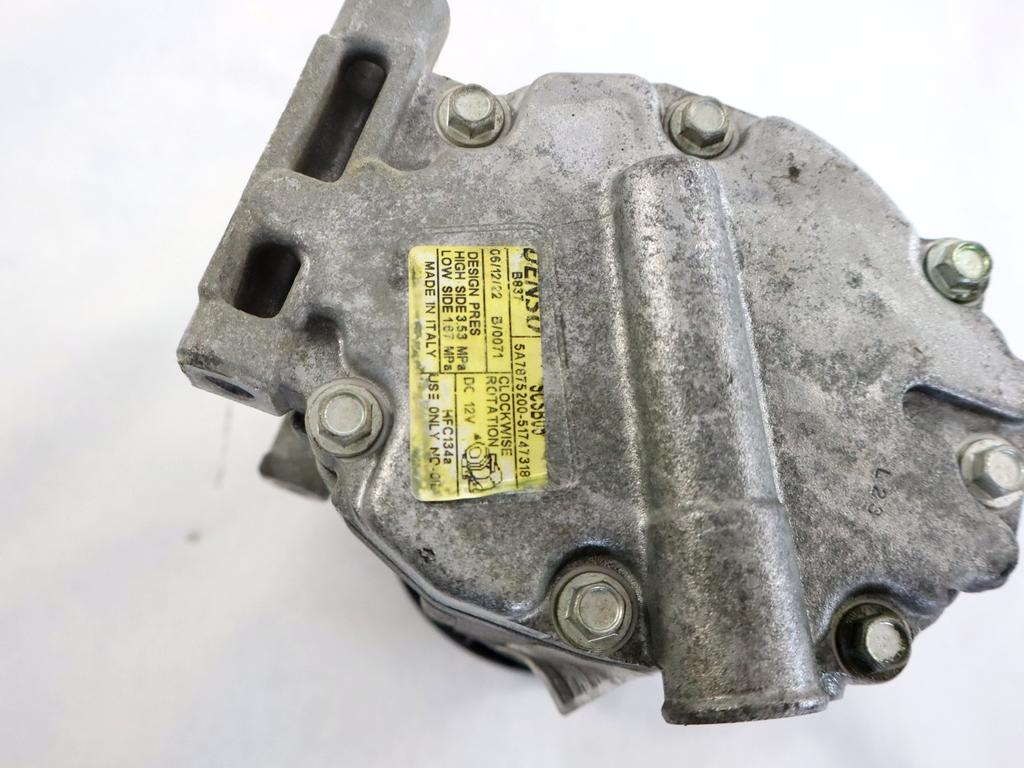 51747318 COMPRESSORE CLIMATIZZATORE CLIMA A/C FIAT PANDA 1.2 B 44KW 5M 5P (2007) RICAMBIO USATO