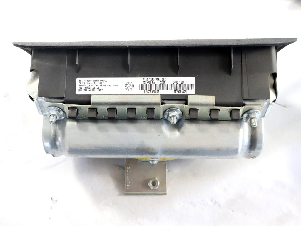 51803410 KIT AIRBAG FIAT PANDA 1.2 B 44KW 5M 5P (2007) RICAMBIO USATO CON CENTRALINA AIRBAG, AIRBAG VOLANTE, AIRBAG PASSEGGERO, PRETENSIONATORI CINTURE DI SICUREZZA 735417256 735411159 735451782 735451778 