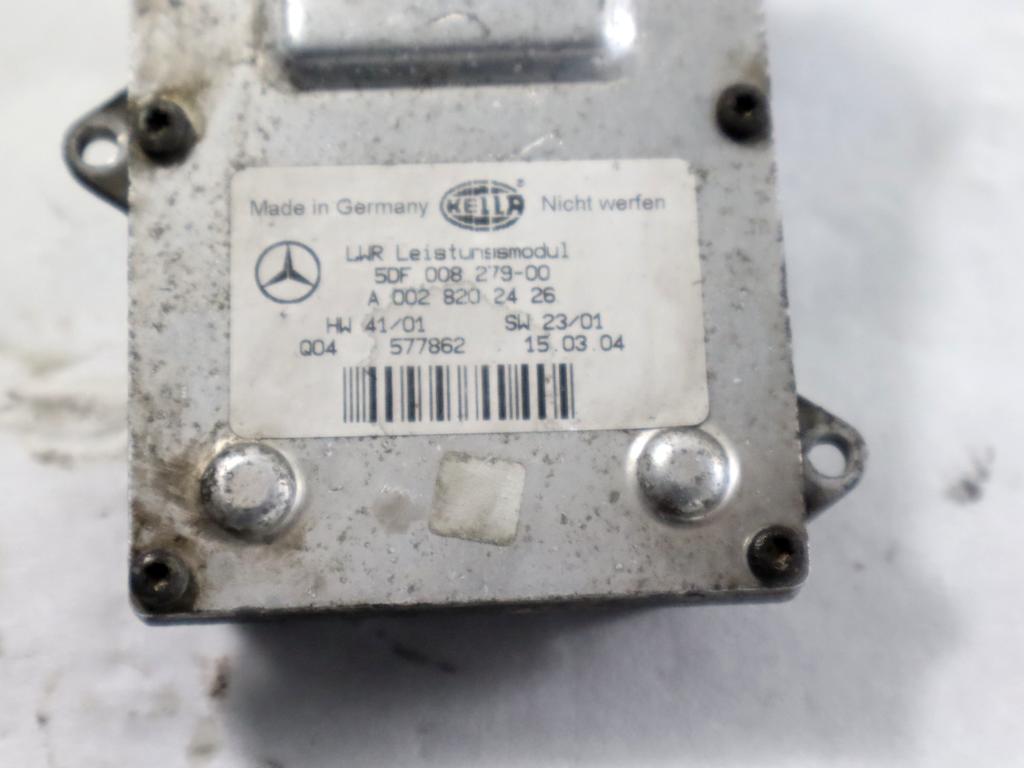 A0028202426 CENTRALINA FARO XENON MERCEDES CLASSE E 270 W211 2.7 D 130KW AUT 4P (2004) RICAMBIO USATO