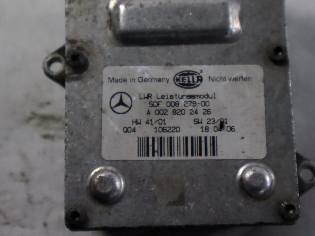 A0028202426 CENTRALINA FARO XENON MERCEDES CLASSE E 270 W211 2.7 D 130KW AUT 4P (2004) RICAMBIO USATO