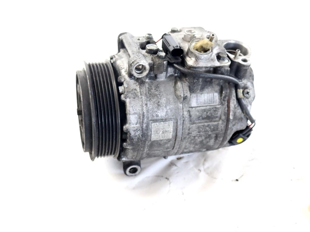 A0012301411 COMPRESSORE CLIMATIZZATORE CLIMA A/C MERCEDES CLASSE E 270 W211 2.7 D 130KW AUT 4P (2004) RICAMBIO USATO