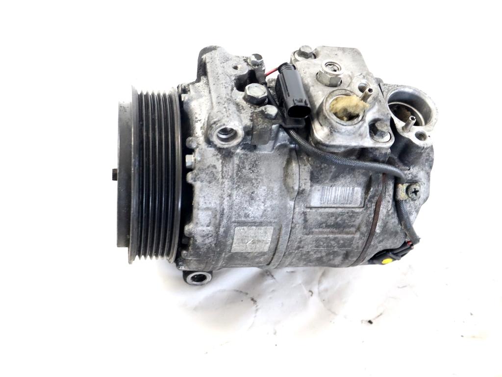 A0012301411 COMPRESSORE CLIMATIZZATORE CLIMA A/C MERCEDES CLASSE E 270 W211 2.7 D 130KW AUT 4P (2004) RICAMBIO USATO