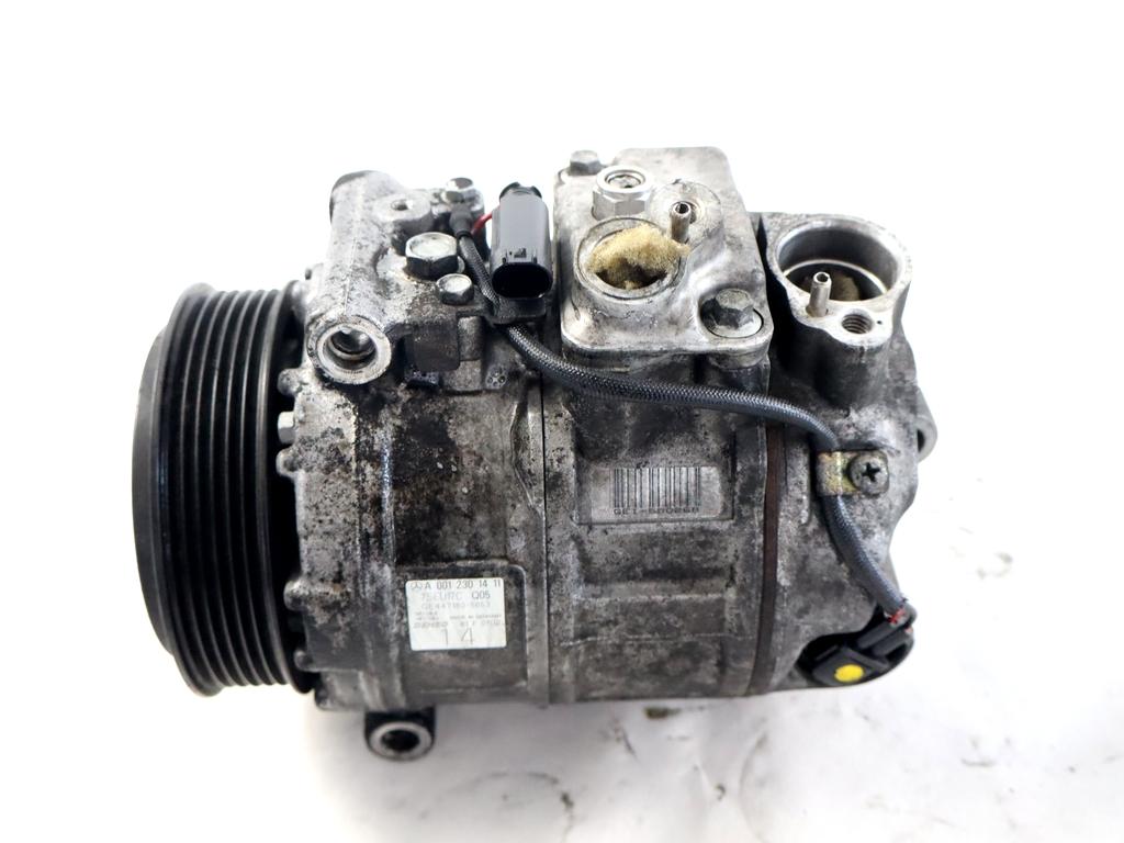 A0012301411 COMPRESSORE CLIMATIZZATORE CLIMA A/C MERCEDES CLASSE E 270 W211 2.7 D 130KW AUT 4P (2004) RICAMBIO USATO