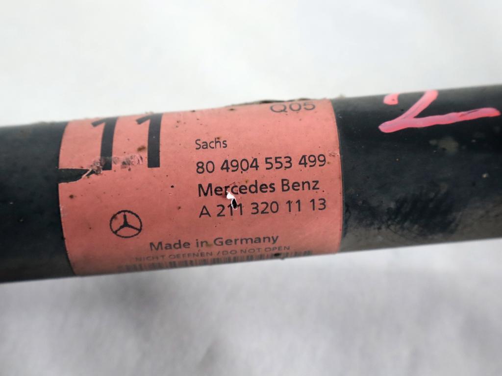 A2113201113 AMMORTIZZATORE SOSPENSIONE ANTERIORE MERCEDES CLASSE E 270 W211 2.7 D 130KW AUT 4P (2004) RICAMBIO USATO