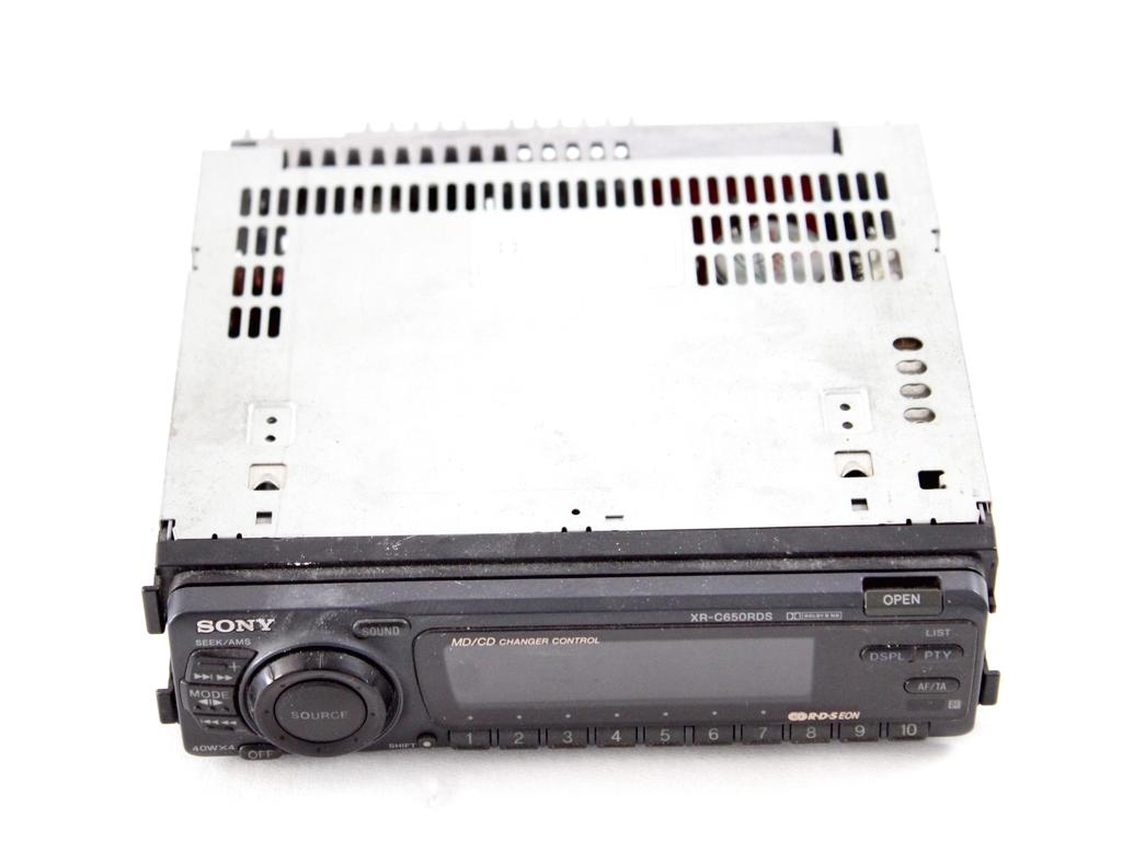 AUTORADIO AFTERMARKET SONY VOLKSWAGEN POLO 1.6 D 55KW 5M 5P (2010) RICAMBIO USATO (NON FORNIAMO CODICE AUTORADIO, MA SOLO NUMERO DI TELAIO VEICOLO) 7540332 XR-C650RDS