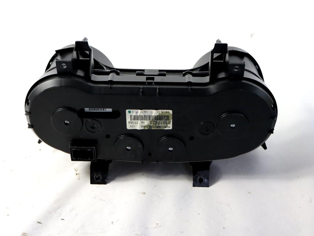 51917423 QUADRO STRUMENTI CONTACHILOMETRI FIAT PUNTO 1.4 M 57KW 5M 5P (2012) RICAMBIO USATO