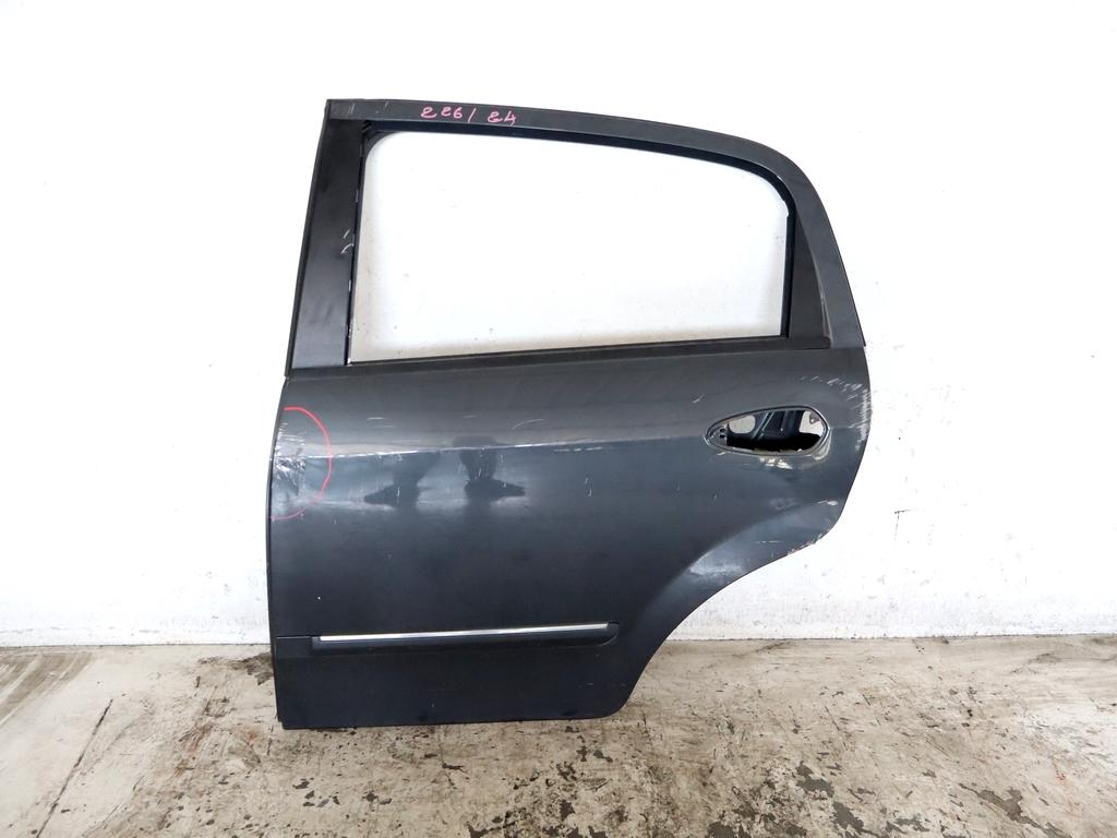 51888070 PORTA POSTERIORE SINISTRA FIAT PUNTO 1.4 M 57KW 5M 5P (2012) RICAMBIO USATO AMMACCATA