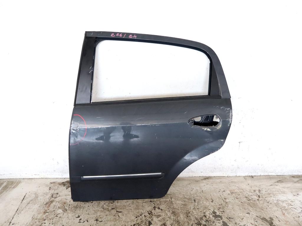 51888070 PORTA POSTERIORE SINISTRA FIAT PUNTO 1.4 M 57KW 5M 5P (2012) RICAMBIO USATO AMMACCATA