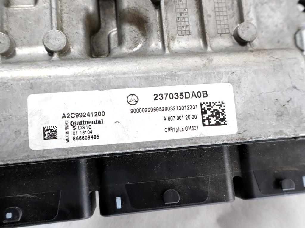 237035DA0B KIT ACCENSIONE AVVIAMENTO INFINITI Q30 1.5 D 80KW 6M 5P (2017) RICAMBIO USATO CON CENTRALINA MOTORE, BLOCCHETTI ACCENSIONE APERTURA CON CHIAVE A6079012000 A0999004101 A2469050603