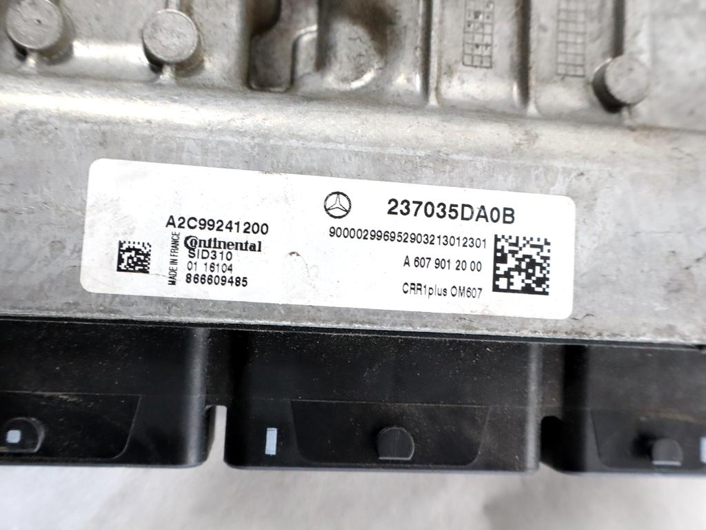 237035DA0B KIT ACCENSIONE AVVIAMENTO INFINITI Q30 1.5 D 80KW 6M 5P (2017) RICAMBIO USATO CON CENTRALINA MOTORE, BLOCCHETTI ACCENSIONE APERTURA CON CHIAVE A6079012000 A0999004101 A2469050603