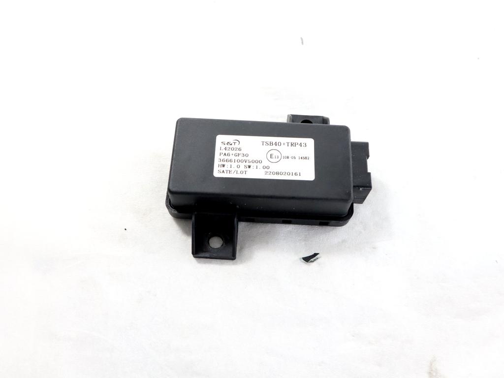 3666100V5000 CENTRALINA MODULO PRESSIONE PNEUMATICI DR MOTOR DR EVO3 1.5 G 83KW 5M 5P (2022) RICAMBIO USATO