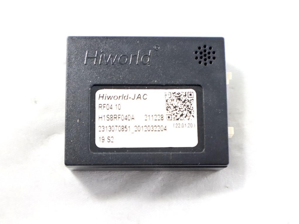 H1S8RF040A CENTRALINA AUTORADIO ADATTATORE CANBUS HIWORLD DR MOTOR DR EVO3 1.5 G 83KW 5M 5P (2022) RICAMBIO USATO