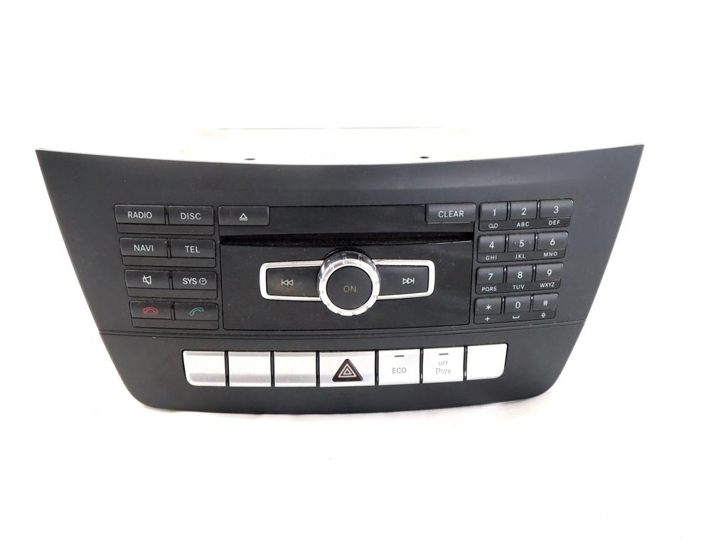 A2049009410 AUTORADIO CON SISTEMA DI NAVIGAZIONE SATELLITARE MERCEDES CLASSE C 200 SW W204 2.2 D 100KW AUT 5P (2012) RICAMBIO USATO