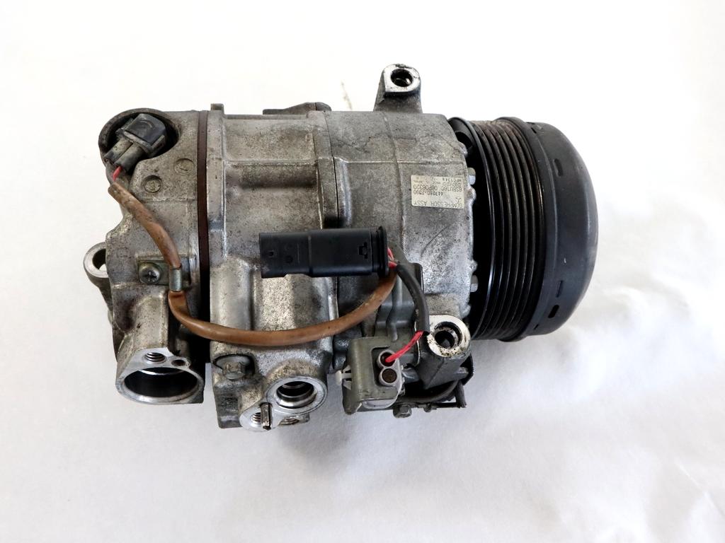 A0032308711 COMPRESSORE CLIMATIZZATORE CLIMA A/C MERCEDES CLASSE C 200 SW W204 2.2 D 100KW AUT 5P (2012) RICAMBIO USATO 447280-7090