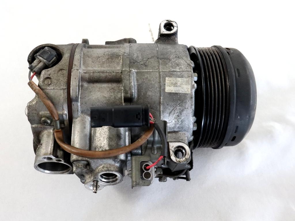 A0032308711 COMPRESSORE CLIMATIZZATORE CLIMA A/C MERCEDES CLASSE C 200 SW W204 2.2 D 100KW AUT 5P (2012) RICAMBIO USATO 447280-7090