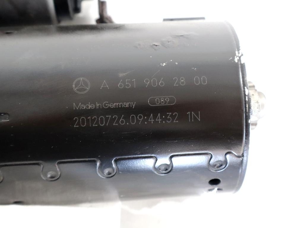 A6519062800 MOTORINO AVVIAMENTO MERCEDES CLASSE C 200 SW W204 2.2 D 100KW AUT 5P (2012) RICAMBIO USATO