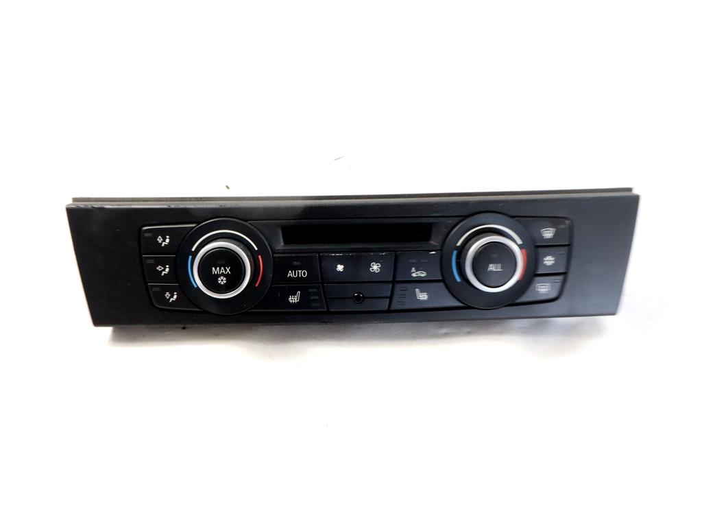 64119242409 CENTRALINA GRUPPO DI COMANDO CLIMATIZZATORE CLIMA A/C AUTOMATICO BMW SERIE 3 320D E90 2.0 D 135KW AUT 5P (2010) RICAMBIO USATO