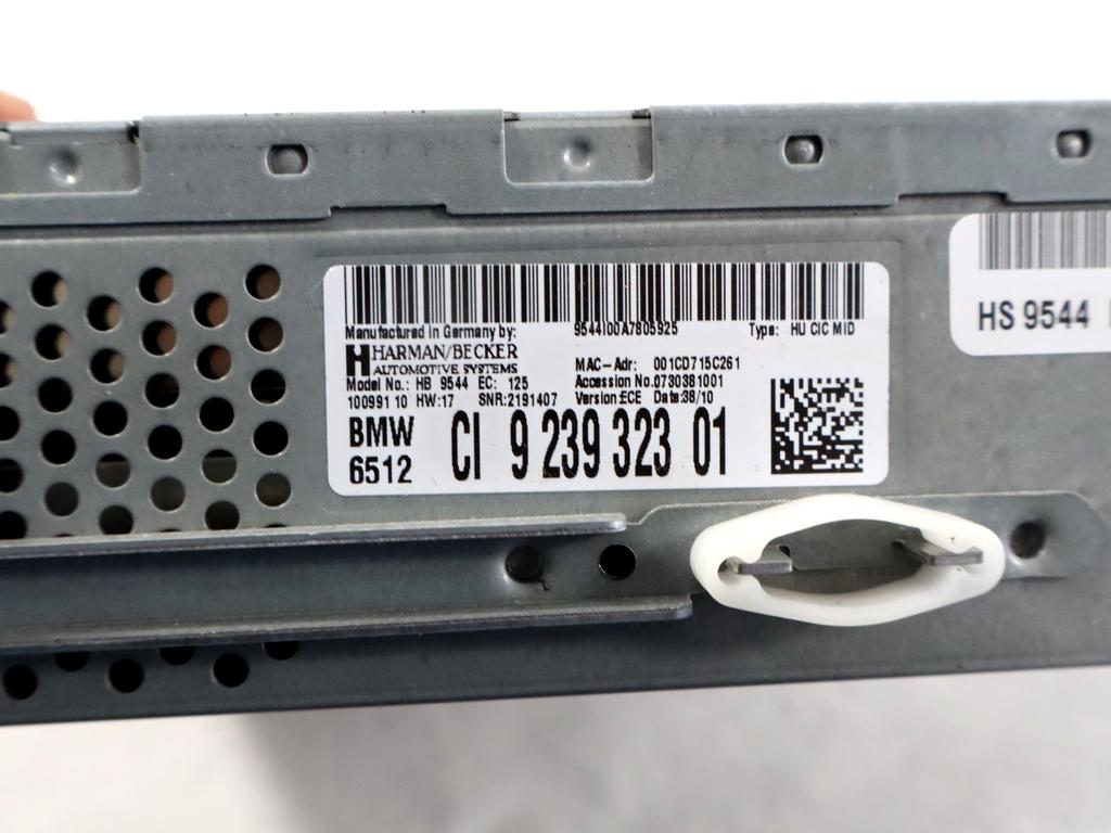 9239323 AUTORADIO CON SISTEMA DI NAVIGAZIONE SATELLITARE BMW SERIE 3 320D E90 2.0 D 135KW AUT 5P (2010) RICAMBIO USATO (NON FORNIAMO CODICE AUTORADIO, MA SOLO NUMERO DI TELAIO VEICOLO)