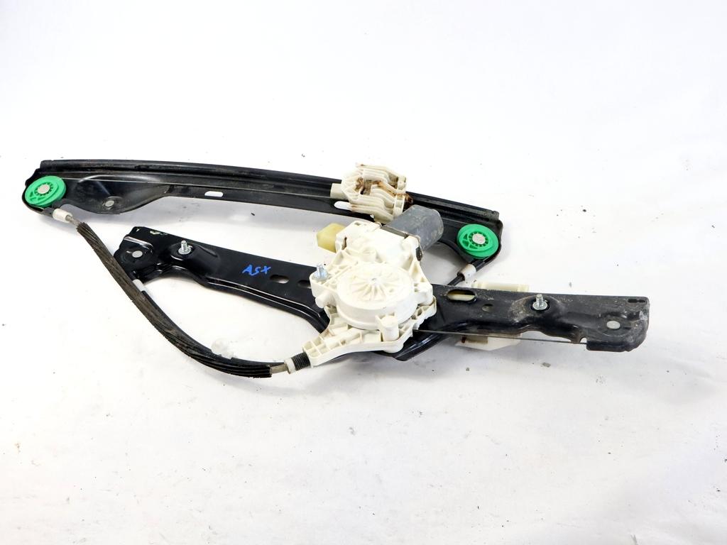 7140587 MOTORINO MECCANISMO ALZA-VETRO ALZA-CRISTALLO PORTA ANTERIORE SINISTRA BMW SERIE 3 320D E90 2.0 D 135KW AUT 5P (2010) RICAMBIO USATO 6927027