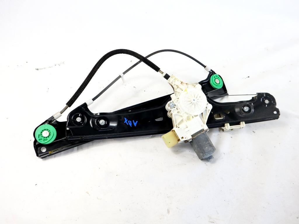 7140588 MOTORINO MECCANISMO ALZA-VETRO ALZA-CRISTALLO PORTA ANTERIORE DESTRA BMW SERIE 3 320D E90 2.0 D 135KW AUT 5P (2010) RICAMBIO USATO 6927028