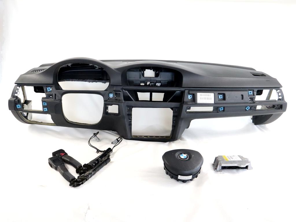 65779184432 KIT AIRBAG BMW SERIE 3 320D E90 2.0 D 135KW AUT 5P (2010) RICAMBIO USATO CON PRETENSIONATORI CINTURE DI SICUREZZA, CENTRALINA AIRBAG, AIRBAG VOLANTE GUIDATORE, AIRBAG PASSEGGERO, CRUSCOTTO 0285010070 6770515 9202806