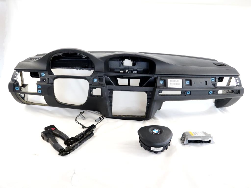 65779184432 KIT AIRBAG BMW SERIE 3 320D E90 2.0 D 135KW AUT 5P (2010) RICAMBIO USATO CON PRETENSIONATORI CINTURE DI SICUREZZA, CENTRALINA AIRBAG, AIRBAG VOLANTE GUIDATORE, AIRBAG PASSEGGERO, CRUSCOTTO 0285010070 6770515 9202806