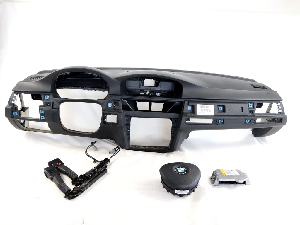 65779184432 KIT AIRBAG BMW SERIE 3 320D E90 2.0 D 135KW AUT 5P (2010) RICAMBIO USATO CON PRETENSIONATORI CINTURE DI SICUREZZA, CENTRALINA AIRBAG, AIRBAG VOLANTE GUIDATORE, AIRBAG PASSEGGERO, CRUSCOTTO 0285010070 6770515 9202806