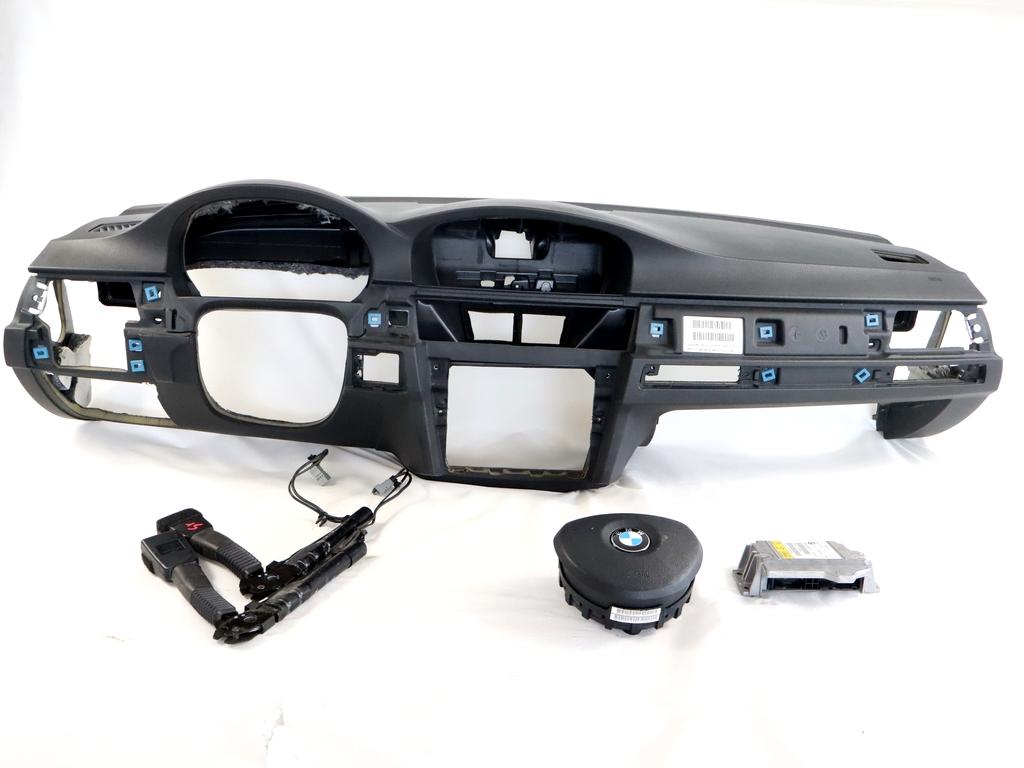 65779184432 KIT AIRBAG BMW SERIE 3 320D E90 2.0 D 135KW AUT 5P (2010) RICAMBIO USATO CON PRETENSIONATORI CINTURE DI SICUREZZA, CENTRALINA AIRBAG, AIRBAG VOLANTE GUIDATORE, AIRBAG PASSEGGERO, CRUSCOTTO 0285010070 6770515 9202806