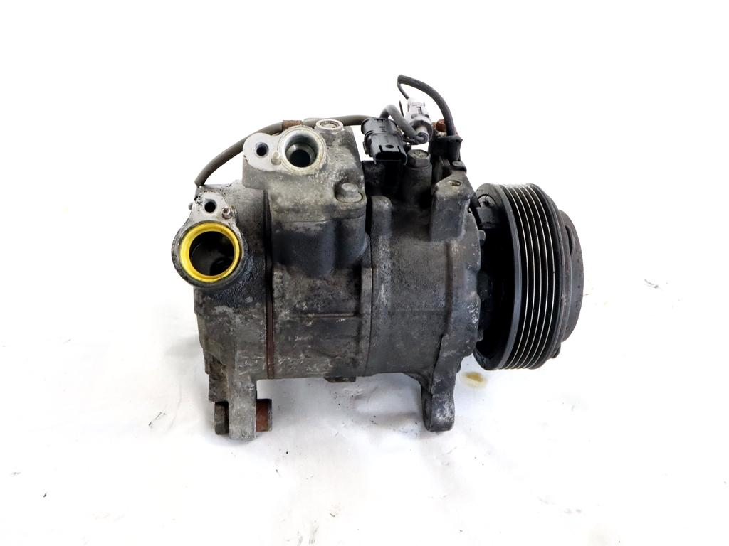 64529223694 COMPRESSORE CLIMATIZZATORE CLIMA A/C BMW SERIE 3 320D E90 2.0 D 135KW AUT 5P (2010) RICAMBIO USATO