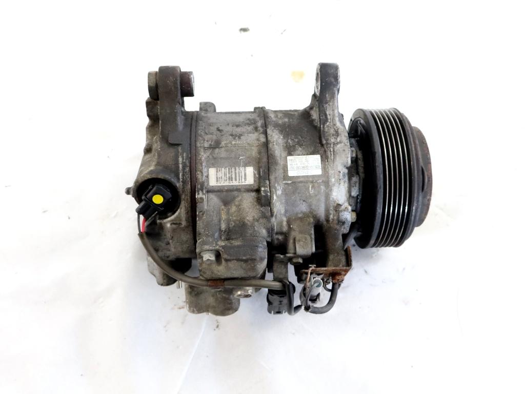 64529223694 COMPRESSORE CLIMATIZZATORE CLIMA A/C BMW SERIE 3 320D E90 2.0 D 135KW AUT 5P (2010) RICAMBIO USATO