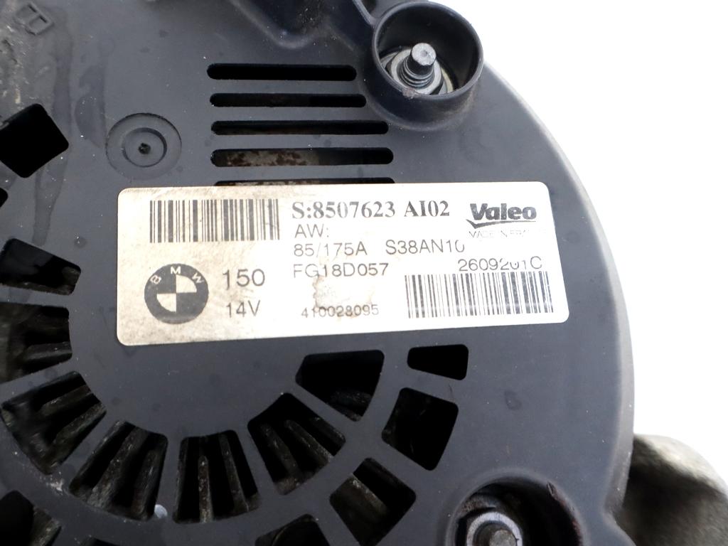 8507623 ALTERNATORE BMW SERIE 3 320D E90 2.0 D 135KW AUT 5P (2010) RICAMBIO USATO