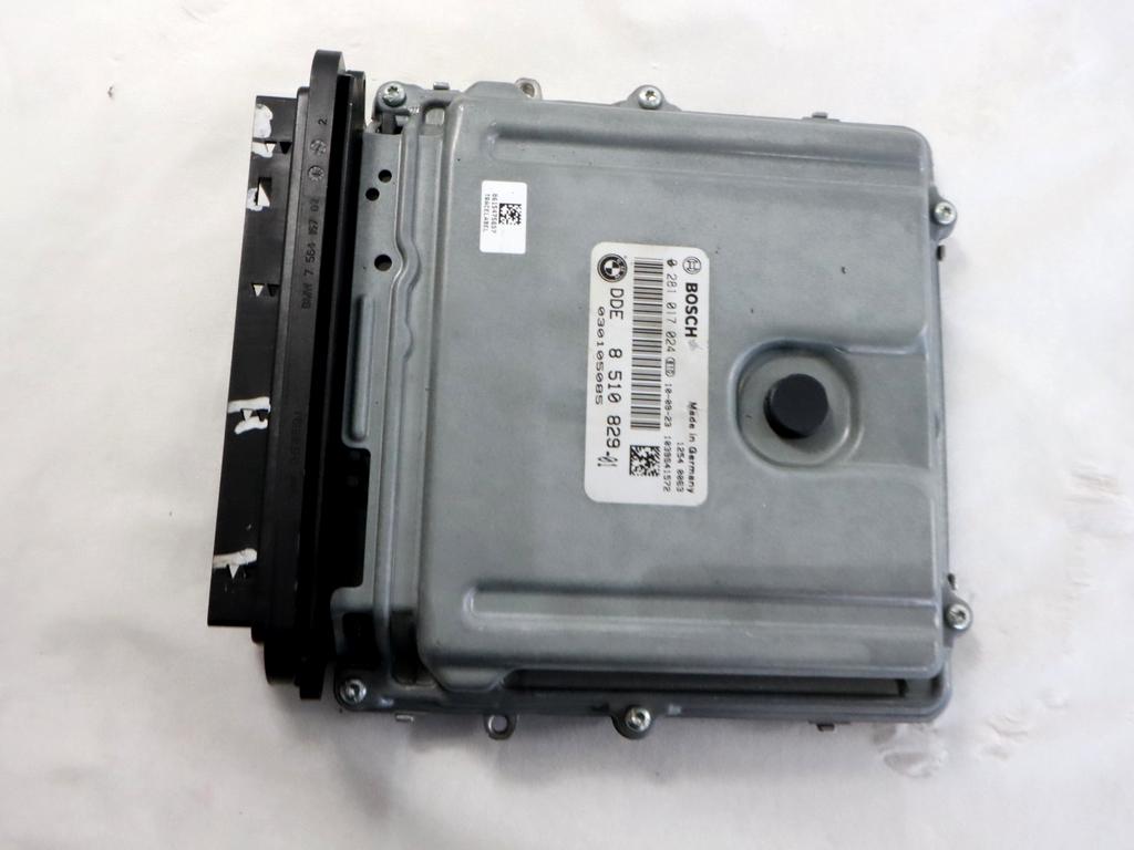 8510829 KIT ACCENSIONE AVVIAMENTO BMW SERIE 3 320D E90 2.0 D 135KW AUT 5P (2010) RICAMBIO USATO CON CENTRALINA MOTORE, BLOCCHETTI ACCENSIONE APERTURA CON DOPPIA CHIAVE 0281017024 61359237047 6954719