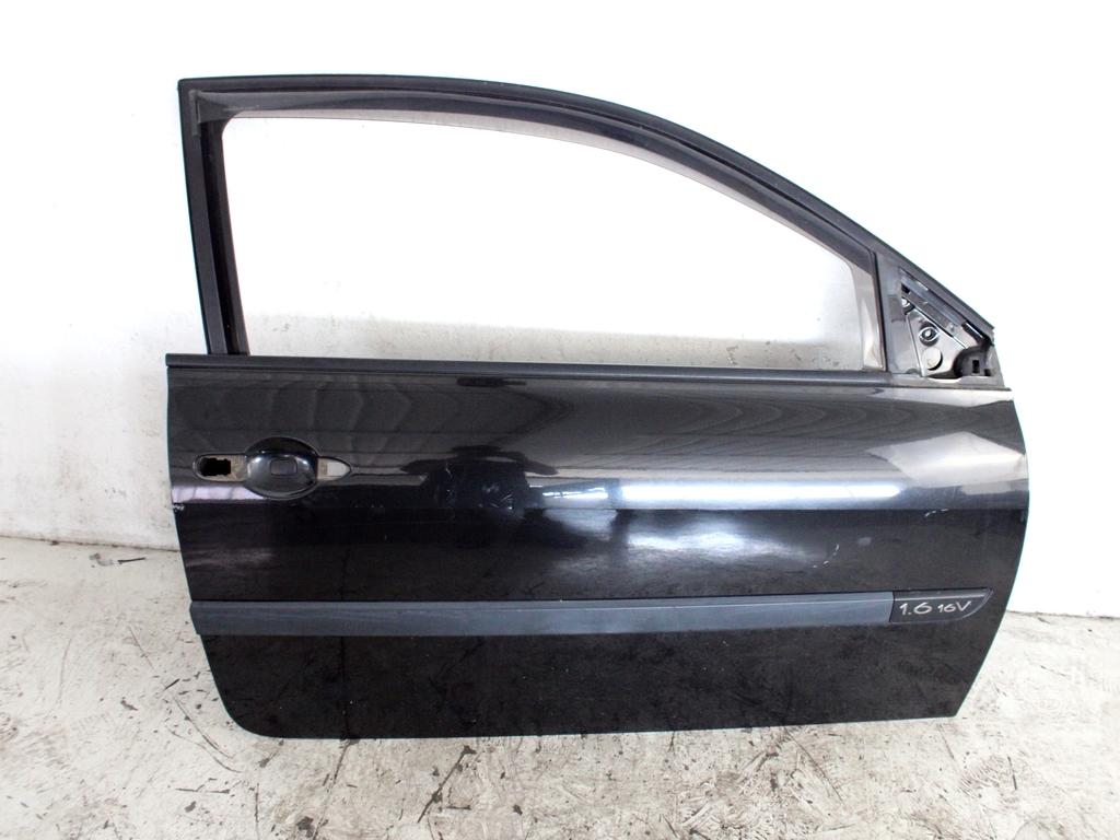 7751474353 PORTA ANTERIORE DESTRA PASSEGGERO RENAULT MEGANE 1.6 B 83KW 5M 3P (2005) RICAMBIO USATO