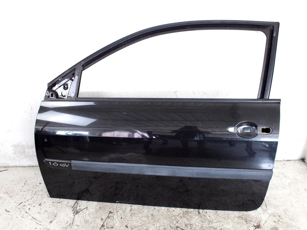 7751474349 PORTA ANTERIORE SINISTRA GUIDATORE RENAULT MEGANE 1.6 B 83KW 5M 3P (2005) RICAMBIO USATO