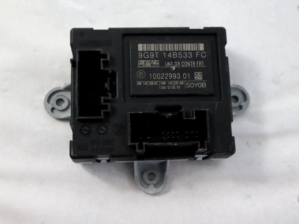 9G9T-14B533-FC CENTRALINA PORTA ANTERIORE DESTRA FORD S-MAX 2.0 D 120KW 6M 5P (2010) RICAMBIO USATO