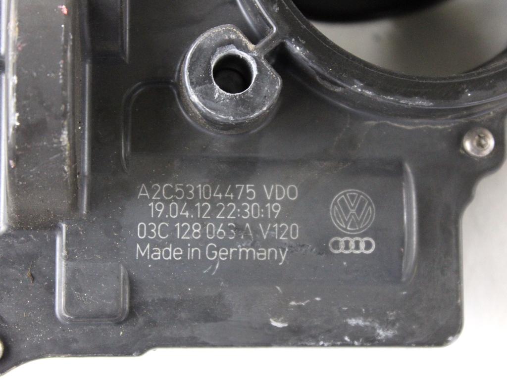 A2C53104475 VALVOLA EGR BY PASS VOLKSWAGEN PASSAT 1.4 M 110KW AUT 5P (2012) RICAMBIO USATO