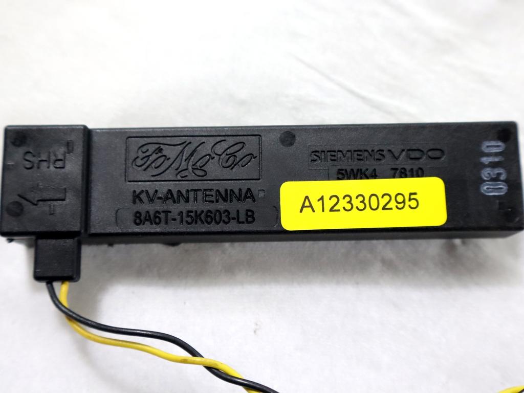 8A6T-15K603-LB CENTRALINA ANTENNA RICEVITORE TELECOMANDO KEYLESS FORD S-MAX 2.0 D 120KW 6M 5P (2010) RICAMBIO USATO