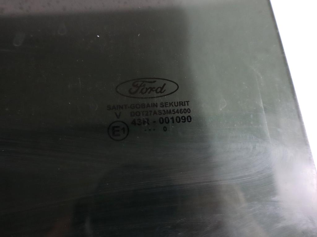 1507857 VETRO SCENDENTE PORTA POSTERIORE DESTRA OSCURATO FORD S-MAX 2.0 D 120KW 6M 5P (2010) RICAMBIO USATO